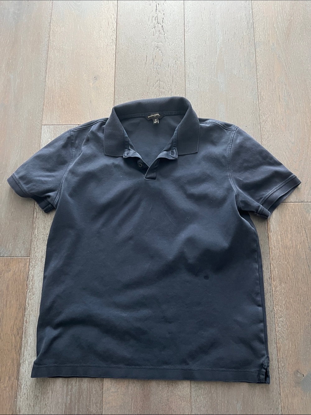 Banana Republic Men's Navy Polo Shirt